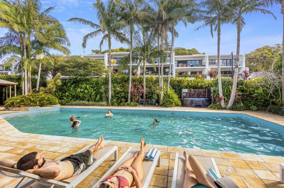 Resort Facilities - The Oasis Apartments and Treetop Houses Byron Bay